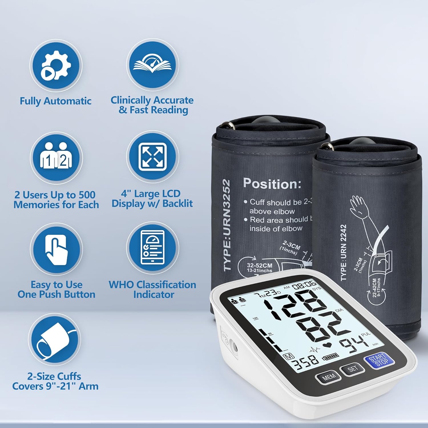 AQESO Blood Pressure Machine